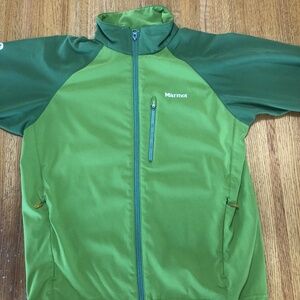 Marmot M2 Softshell Jacket - Men’s Medium - Green Two-Tone